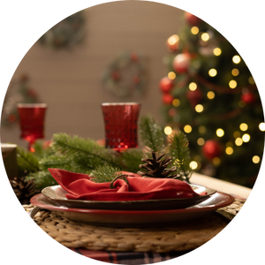 Deko-Ideen zu Weihnachten: Weihnachtliche Tischdeko
