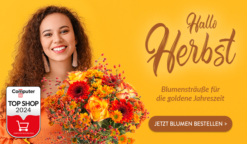 Blumen verschicken im Herbst